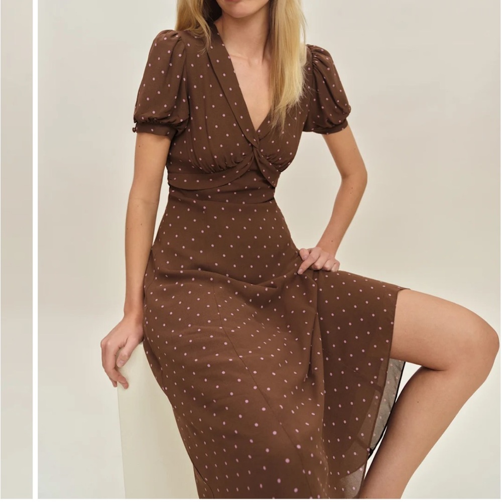 Reformation midi dress NWT